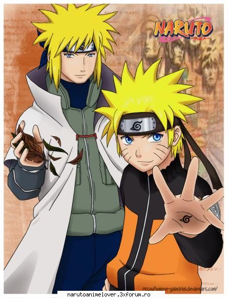 naruto uzumaki stiam asa yondaime tatal lui naruto zice episoadele ♥♪♫SwEeT AdMiN♫♪