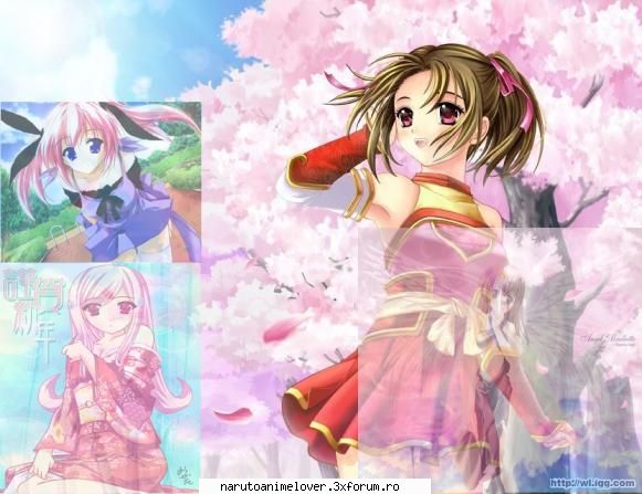 3.anime pink creatiile mele