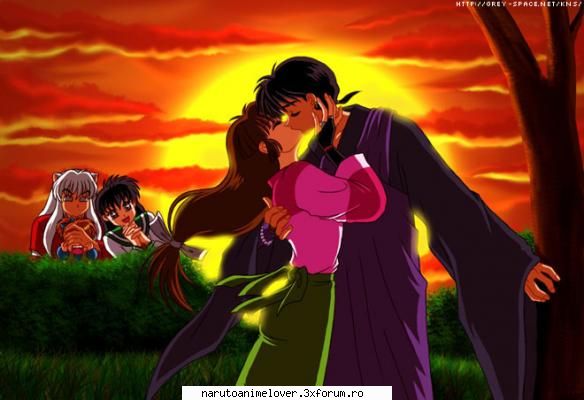 ce fainai poza! sango & miroku