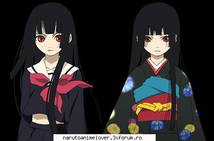 Ai Enma - Enma Ai este personajul principal al anime-ului - ~~Jigoku Shoujo/Hell Girl~~