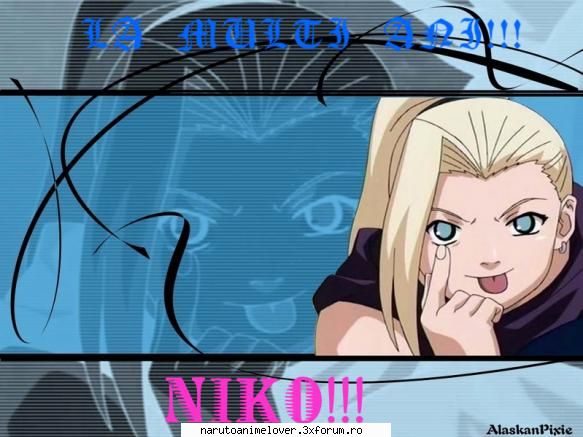 Sall allz!!! - Ohayo! Eu sunt Niko....imi plac animeurile care - *Noi Veniti*