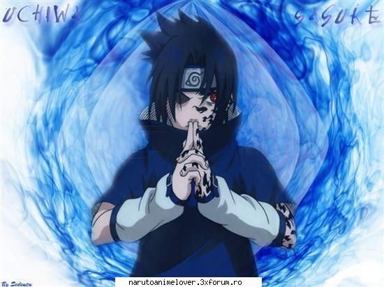 Sasuke Uciha - era simpatic cand era mic pun si eu poze cu el - ~~Naruto~~